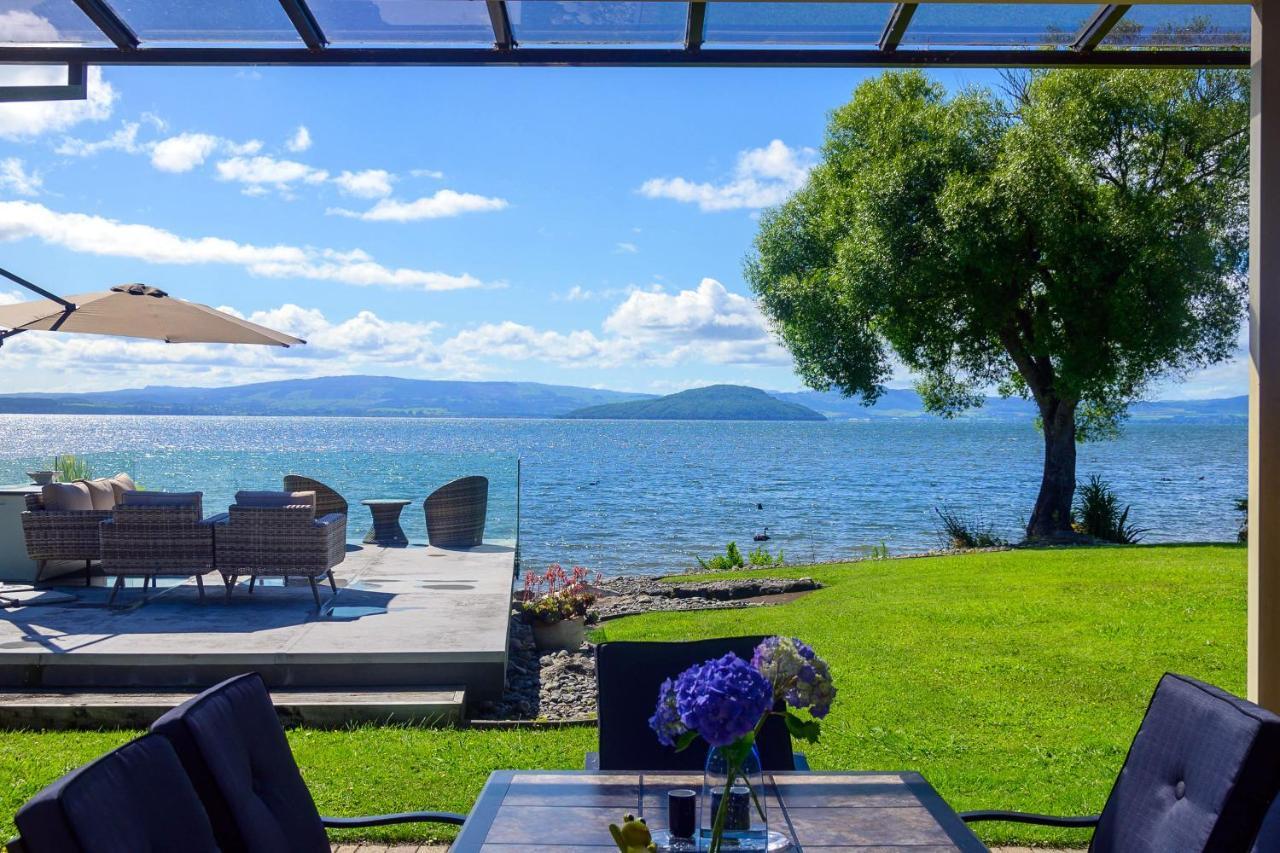 Tranquility Lakefront Rotorua Exterior foto