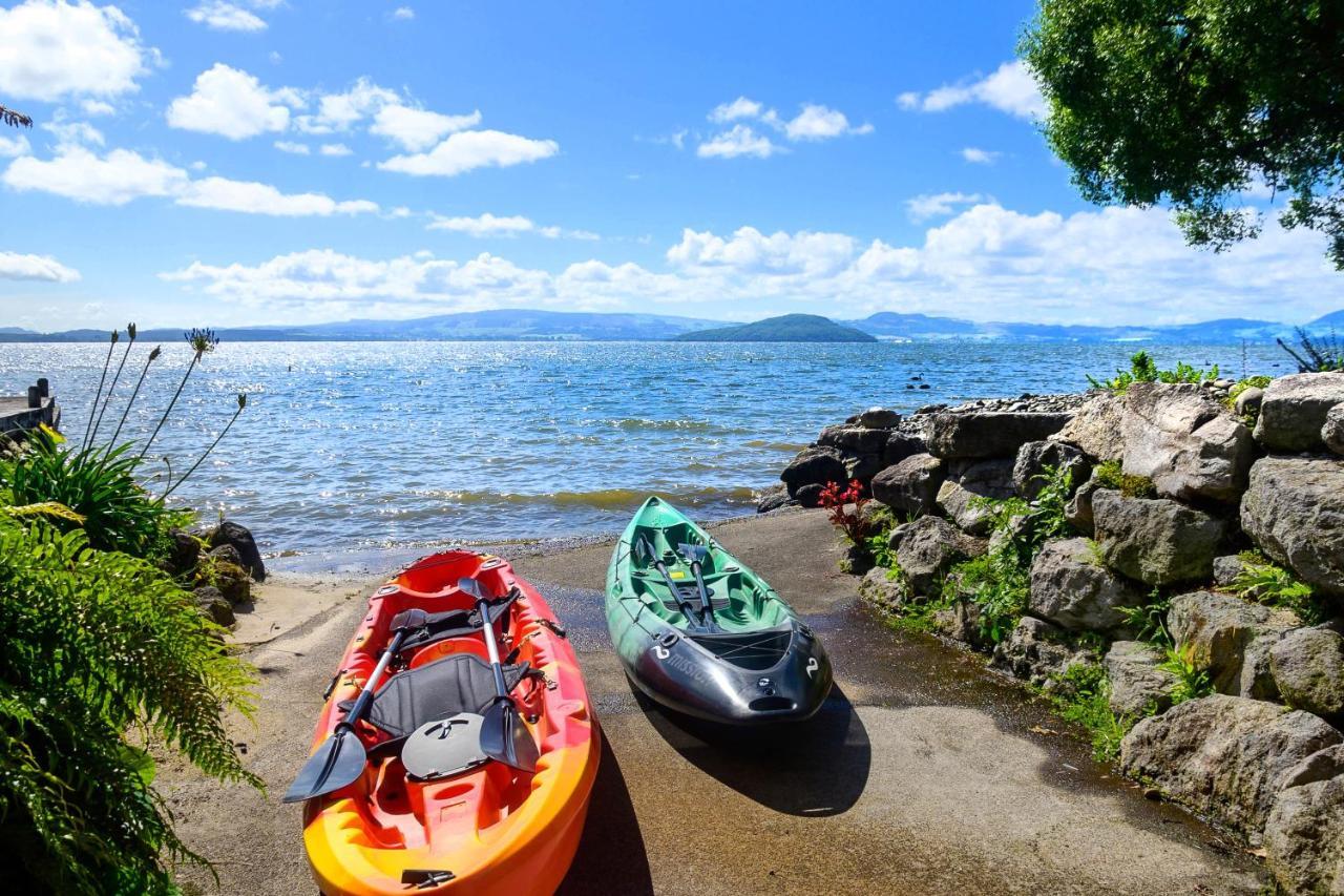 Tranquility Lakefront Rotorua Exterior foto